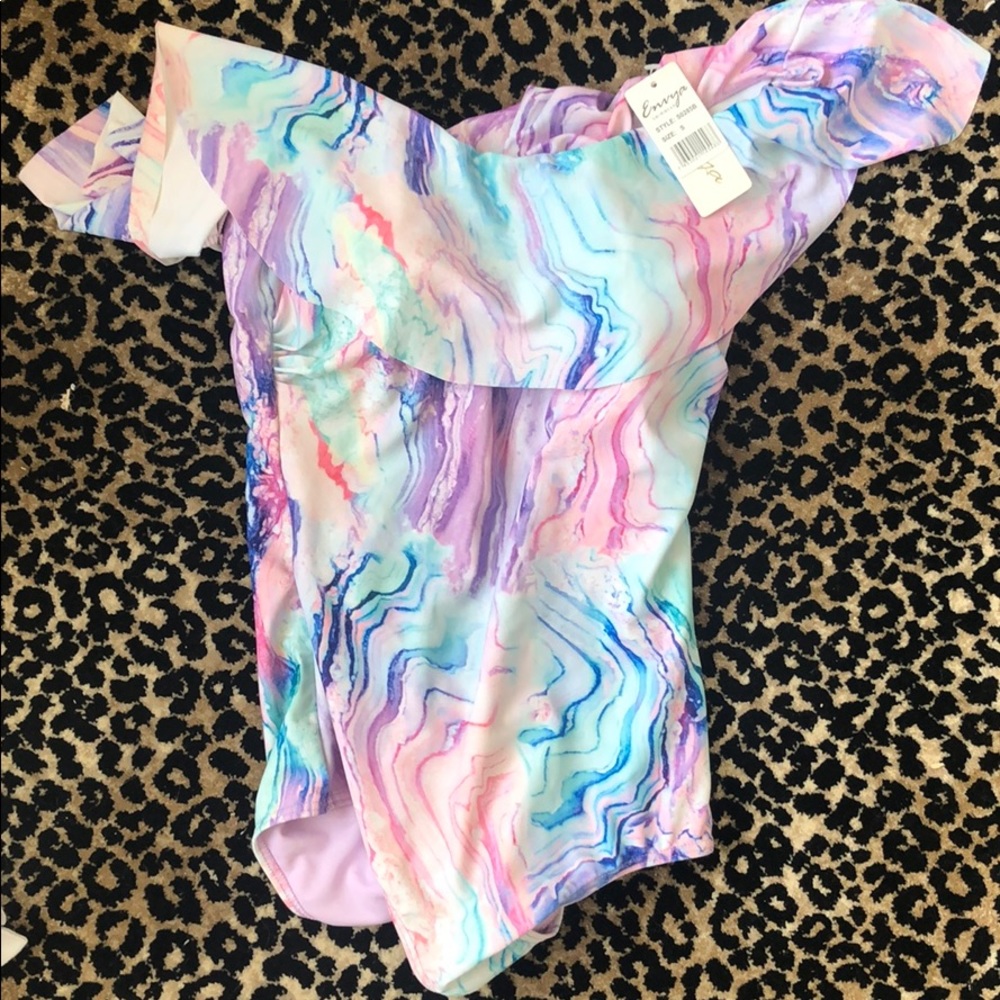 Multi colored swimsuit